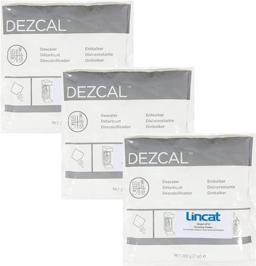 3 X WATER BOILER DESCALE POWDER LINCAT DP10 200g BAG LIMESCALE SCALE REMOVER