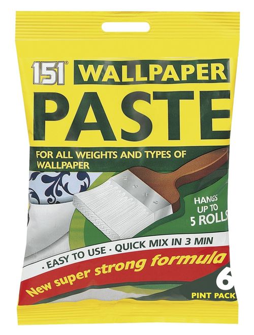 5 Roll Extra Strong Wallpaper Paste Super Stick Adhesive Wall Paper Paste — image 2