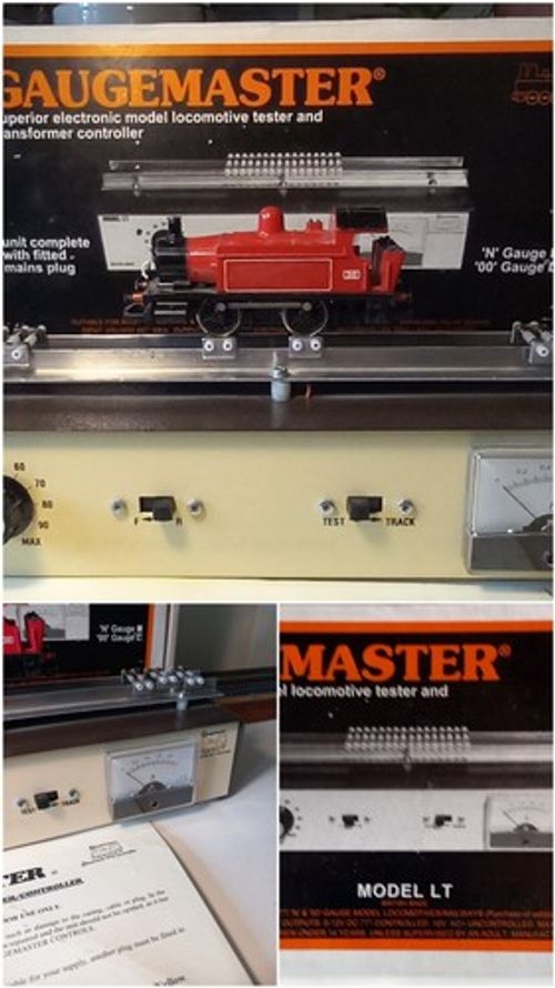 Gaugemaster Superior Model LT locomotive tester and transformer controller OO N 