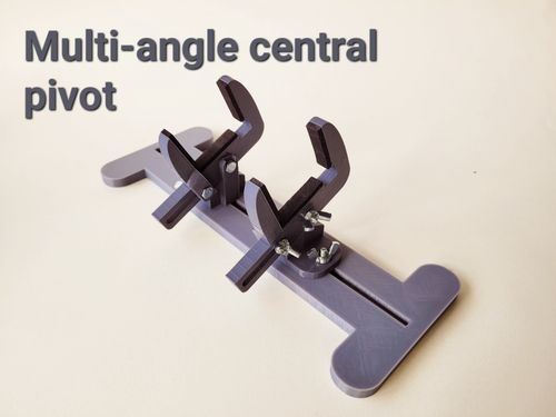 Model Railway Loco Servicing Cradle multi-angle train berth stand 00 H0 N H0m — image 4