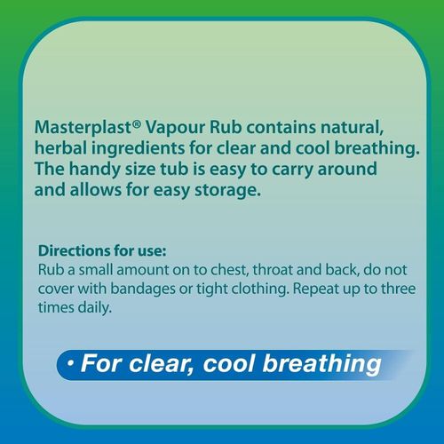 MENTHOL VAPOUR RUB CONGESTION RELIEF CHEST THROAT EUCALYPTUS VICKS VAPORUB 100G  — image 4