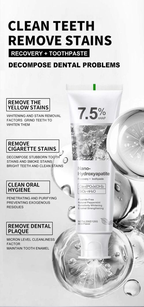 CEELIKE 7.5% Nano Hydroxyapatite Toothpaste - Sensitivity Relief - 1 x 120g UK. — image 9