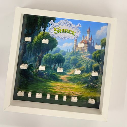 Display frame for Lego ® Shrek collectable Minifigures 71053 case 27cm — image 17