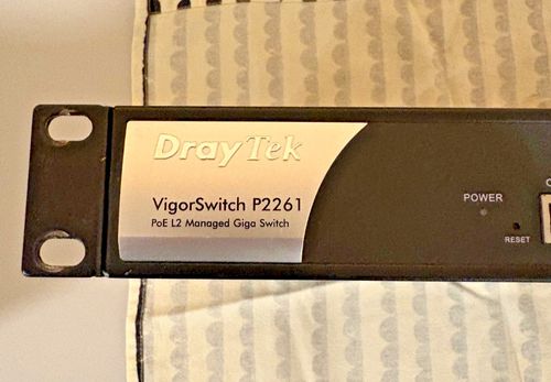 Draytek VigorSwitch P2261 PoE L2 Managed Switch - 6 Available — image 2