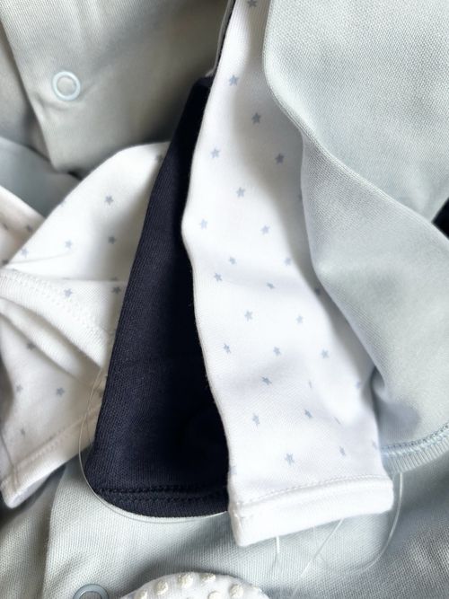 5 Baby Boy Sleepsuits 9-12 Months From George New with Tags — image 3