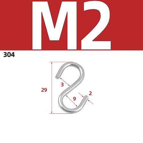Heavy Duty S Hooks Garden Hooks Hanging Rail Kitchen Hooks 304 Stainless Steel