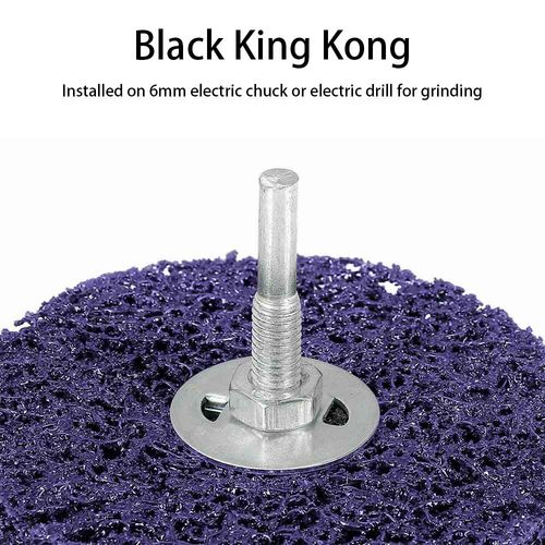 5Pcs 4'' Poly Strip Disc Wheel Paint Rust Removal Clean For Angle Grinder 100mm — image 4