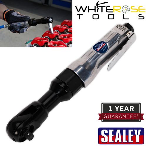 Sealey Air Ratchet Wrench 3/8"Sq Drive Air Tool Engine Garage Workshop — image 1
