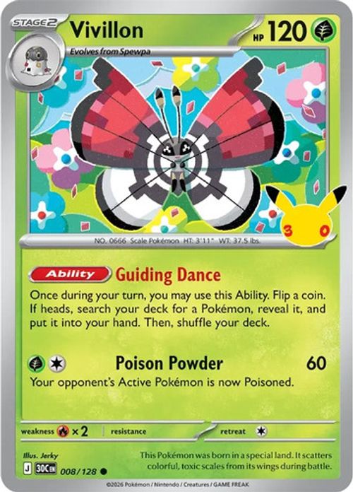 Pokemon 30th Celebration Singles – Pick Your Card 001-128 EX Holo Promos TCG