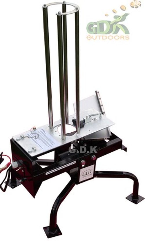 GDK BLACK WING CLAY PIGEON TRAP,12V ELECTRIC CLAY TRAP, AUTOMATIC CLAY THROWER