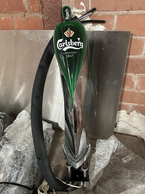 Carlsberg Front Tap Beer Pump Mancave Home Bar Man Cave