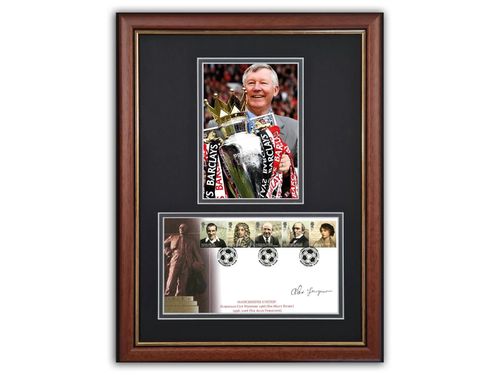 Sir Alex Ferguson Autograph + COA | Manchester United Sir Matt Busby Tribute — image 3
