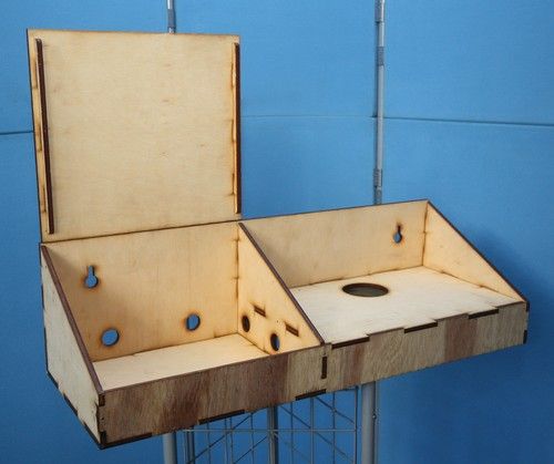 Model Railway Baseboards Control Panel Controller Shelf Laser Cut Base Boards