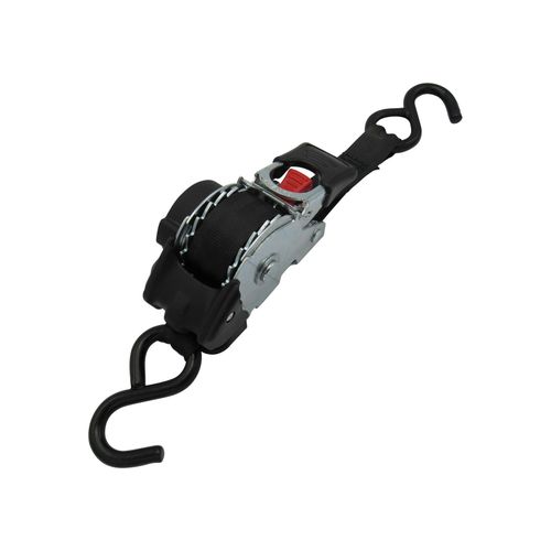 Retractable Ratchet Straps 3M (Lashing Tie Down Auto Trailer S Hook Cargo) — image 2