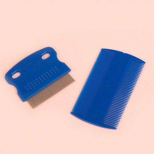 4 Packs Flea Lice Comb Stainless Steel Dog Cat Grooming Combs Double Sided* — image 4