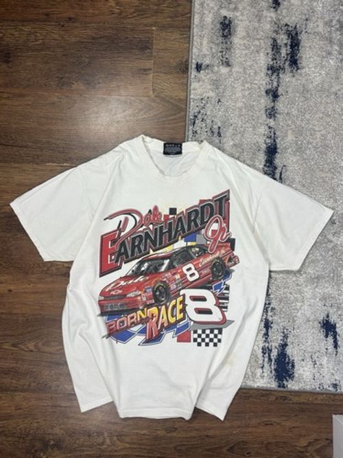 Chase Authentics Dale Earnhardt Jr #8 Born to Race NASCAR 1990s Shirt