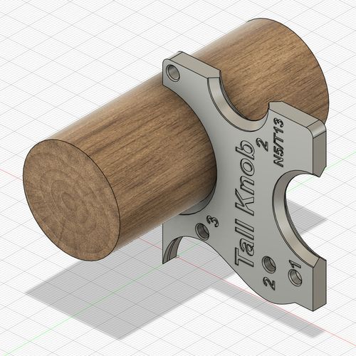 Stanley Hand Plane Knob Template 4-Piece Set — image 5