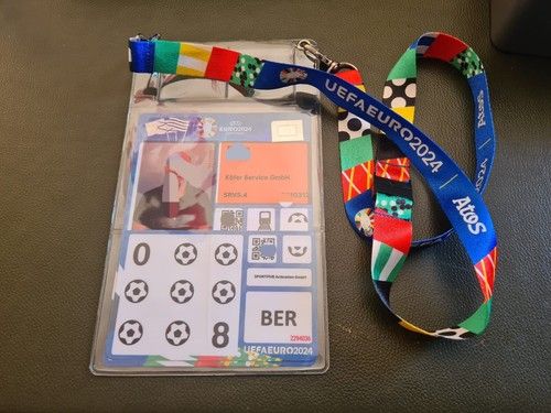 ORIGINAL PASS+LAYNARD EURO GERMANY 2024 SPAIN-ENGLAND MATCH N.51 BERLIN FINAL