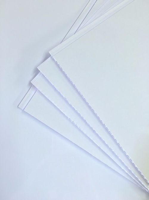 Gloss White Bathroom Panels Ceiling Cladding Shower Wall Kitchen PVC DBS