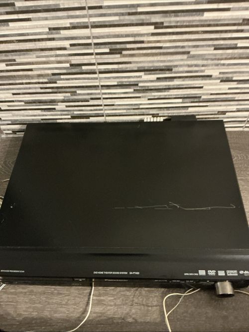 panasonic sa-pt450 DVD Player With Speakers Tested Working  No Remote — image 2