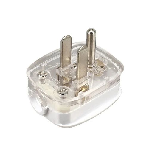 US American 3 Pins AC Electrical Power Rewireable Plug Male W/ Wire Socket Outle — image 5