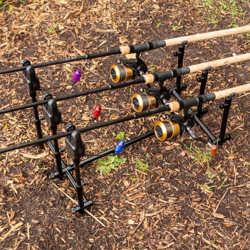 Quest Trilogy Pod | Bank Sticks | Carp Fishing Rod Pod | With Zipped Carry Bag — image 7