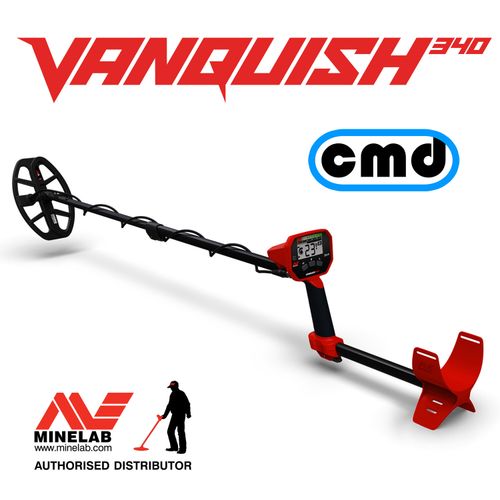Minelab Vanquish 340 Multi Frequency Metal Detector — image 1