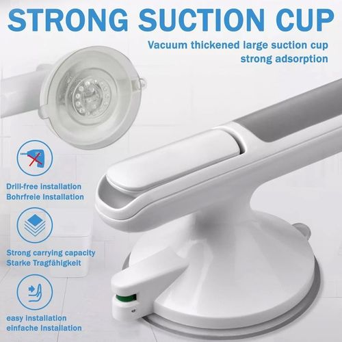 Suction Grab Rail Bar Safe Handle Handrail Disability Bath Shower Safety Support — image 7