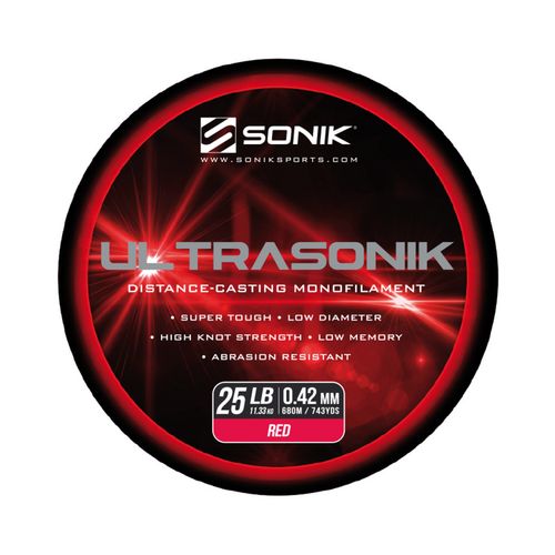 SONIK Ultrasonik Sea Fishing Line 15lb 18lb 22lb 25lb 25lb BULK SPOOL 560-1160m — image 9