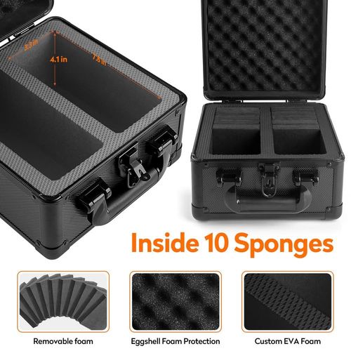 JoyHood Graded Card Storage Box Case for PSA Slabs Top Loaders and Sports Cards — image 2