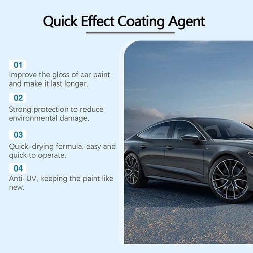 2x 120ml Car Quick-Acting Coating Agent Spray,Car Coating Spray,Multi-functional — image 5