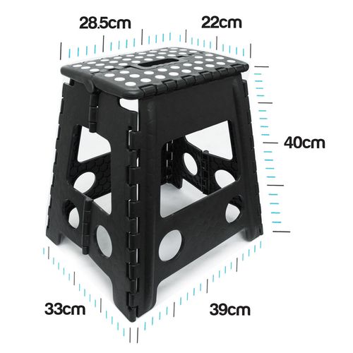 Large 100KG Folding Step Stool Multi Purpose Heavy Duty Home Kitchen Foldable — image 5