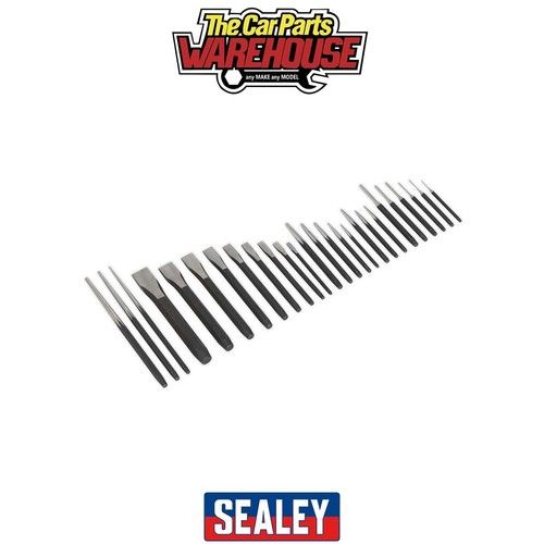Sealey AK9298 Premier Punch & Chisel Set 26pc