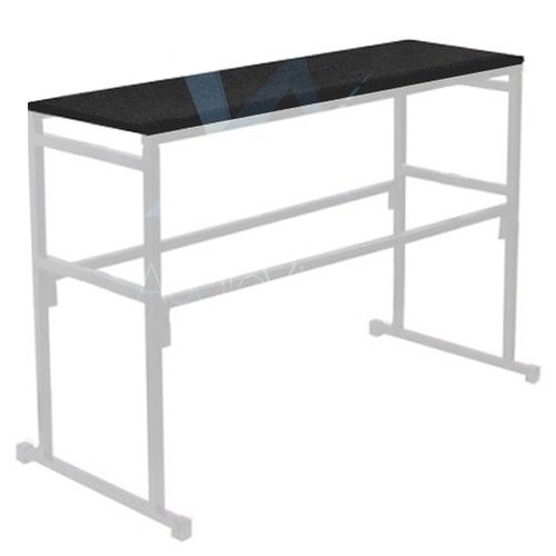 Gorilla 4FT 1.2M Black Carpet Board Shelf for DJ Disco Stands Booth Table