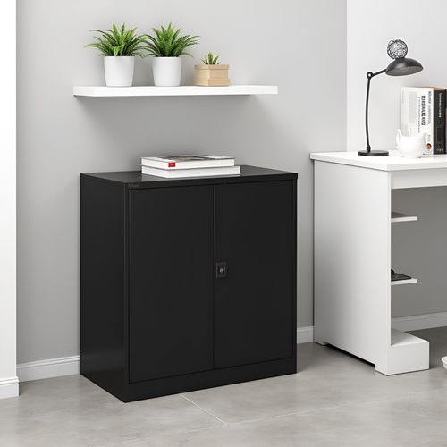 Atahome Metal Cabinet Storage Cupboard Lockable Steel Cabinet Adjustable Shelves — image 15