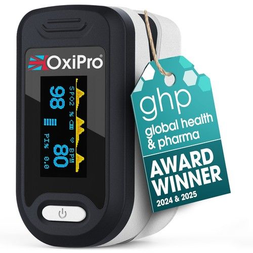 OxiPro OX2 - N H S Supplied Pulse Oximeter, Blood Oxygen Heart Rate Monitor SpO2