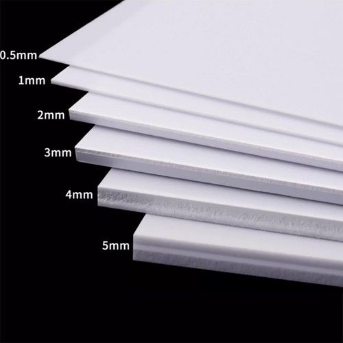 ABS Bar Tube Styrene Plastic Rod Round/Square/Angle Strip Model Building DIY