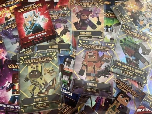 Minecraft Dungeons Arcade Cards Series 5 - YOU CHOOSE!