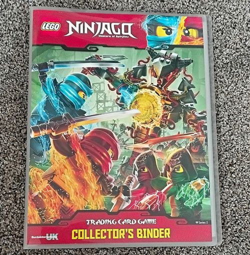 LEGO NINJAGO TCG Series 2 Collectors Binder With Rare Card Collection And Mat