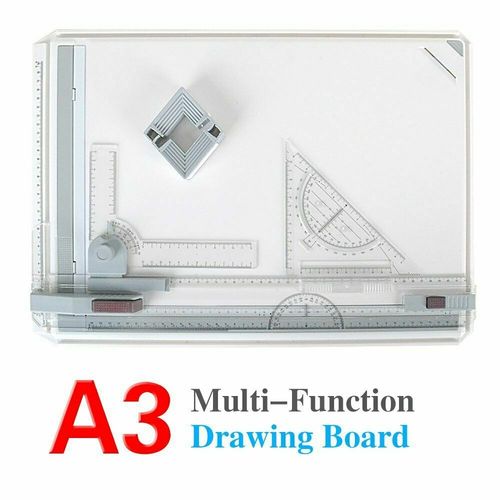 A3 High Quality Drawing Board Table Desk Board Art Craft Table Adjustable Angle — image 1