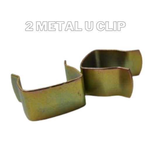 4x STRONG U Metal BED CLIPS TO JOIN DIVAN BED BASE OTTOMAN BED BASE SOFA U Clips