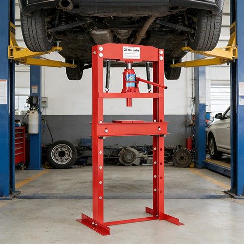 Workshop Garage Standing Press Floor Type Hydraulic Bench Presses Bearing 20 Ton