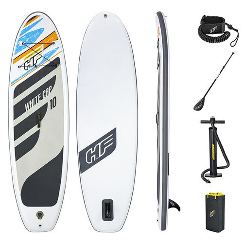 Bestway 10ft Hydro-Force White Cap Inflatable Paddle Board SUP Set — image 1