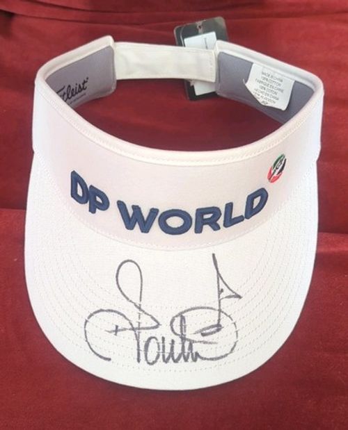 Ian Poulter Golfer Signed Autograph Titleist Golf Visor Cap