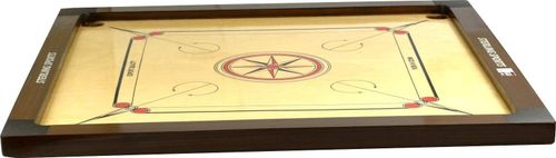 Carrom Board 33"x33" Coins & Striker Set Great Quality Family Game — image 3