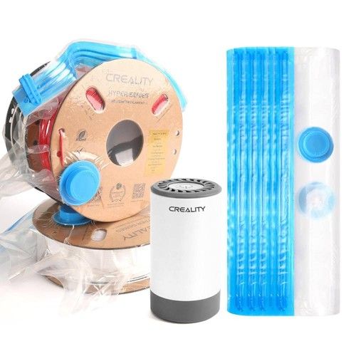 Creality 8-Pack Filament Vacuum Storage Bags Kit with Auto Pump & Desiccants