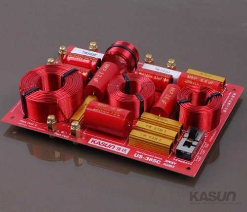 For KASUN US-385C 3 Way 3 Unit Hi-Fi Speaker Frequency Divider Crossover Filters