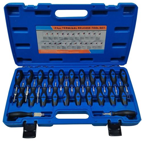 23PC Electrical Terminal Removal Tool Wiring Crimp Connector Pin Release Kit — image 1