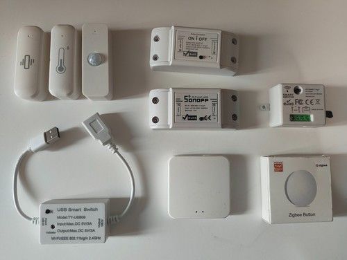 Smart Home Automation IoT Bundle Lot - Sonoff, Tuya, Zigbee & Wi-Fi Relays/Senso