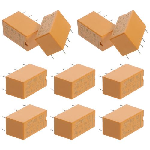 Compact 24V Orange Latching Relay Durable 8 Pin Power Relay for Industry — image 4